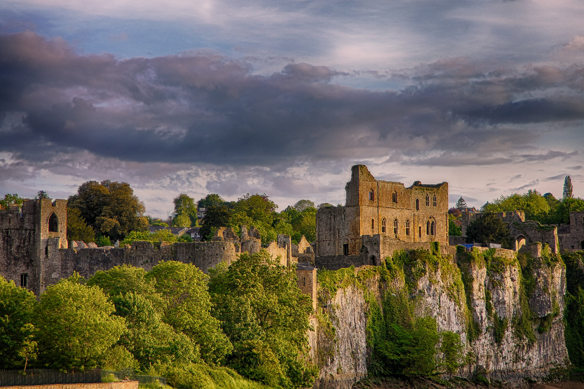 Chepstow Castle by Arthur Cole