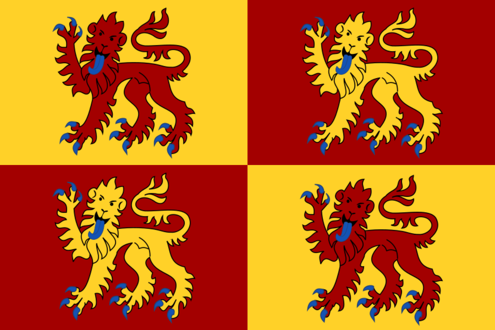 Cunedda ap Edern and the Flag of Gwynedd