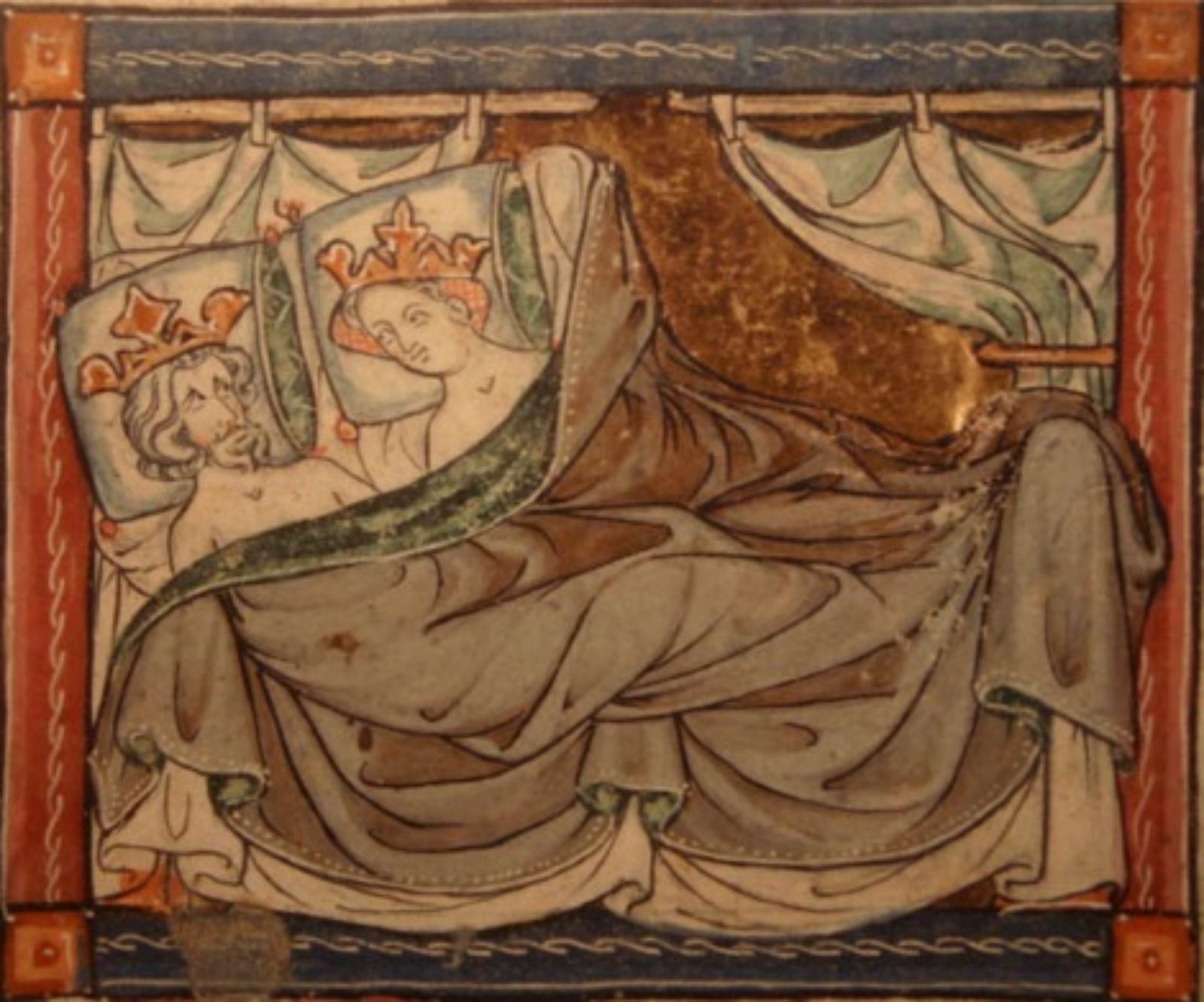 Nest of Deheubarth with Henry in bed