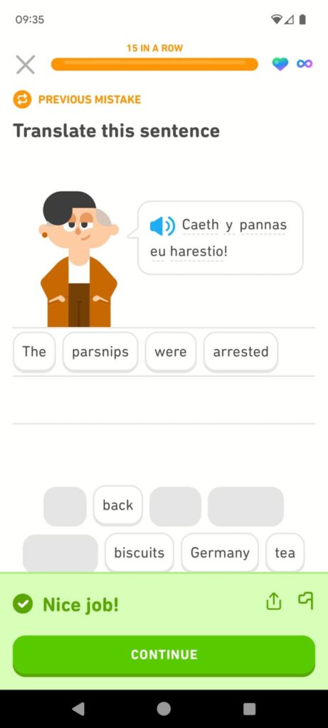 Welsh Duolingo