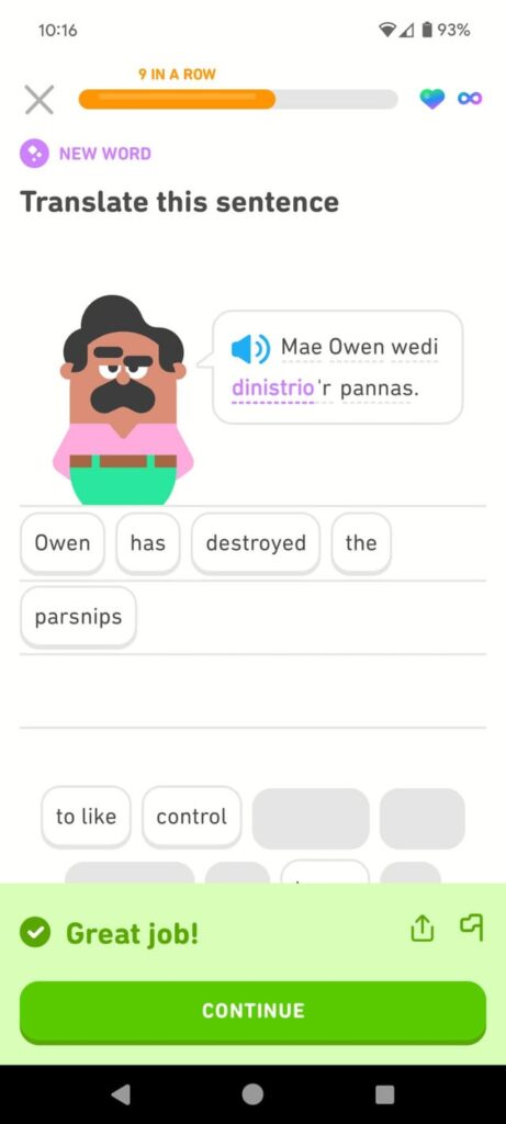 Welsh Duolingo