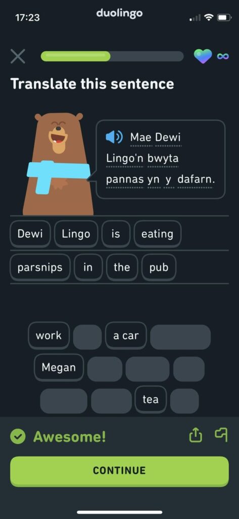 Welsh Duolingo