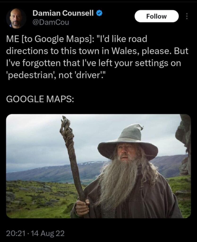 Welsh Google Maps