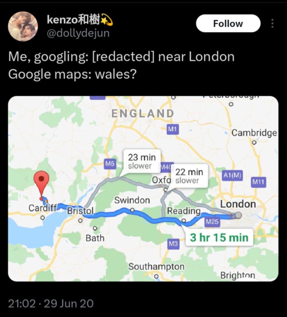 Welsh Google Maps