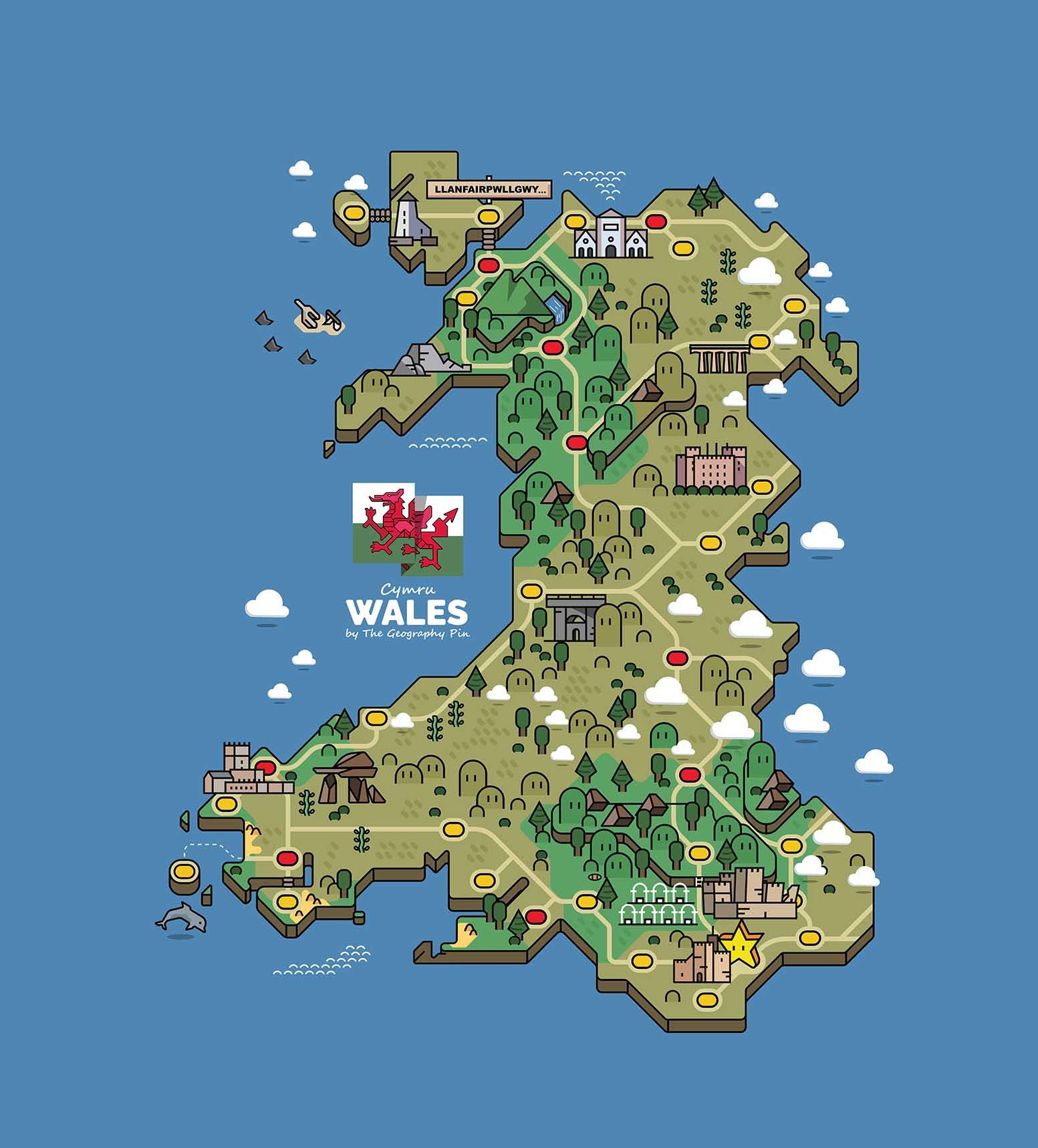 welsh maps