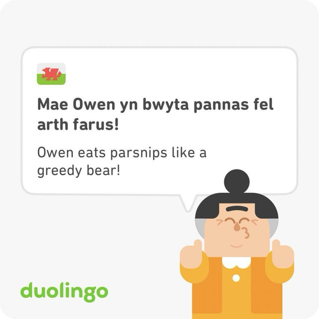 Welsh Duolingo