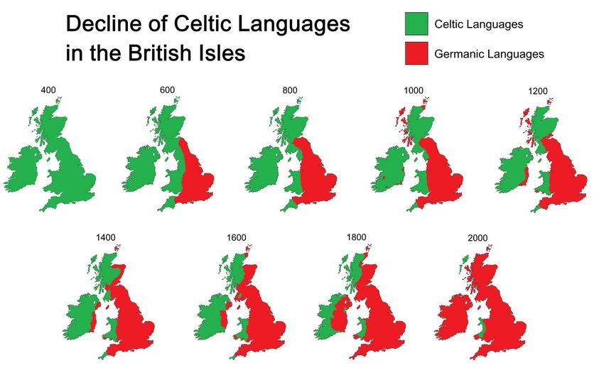 Welsh history maps