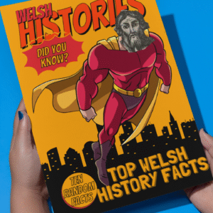 Mockup for Welsh Histories Magazine - July 2025.
