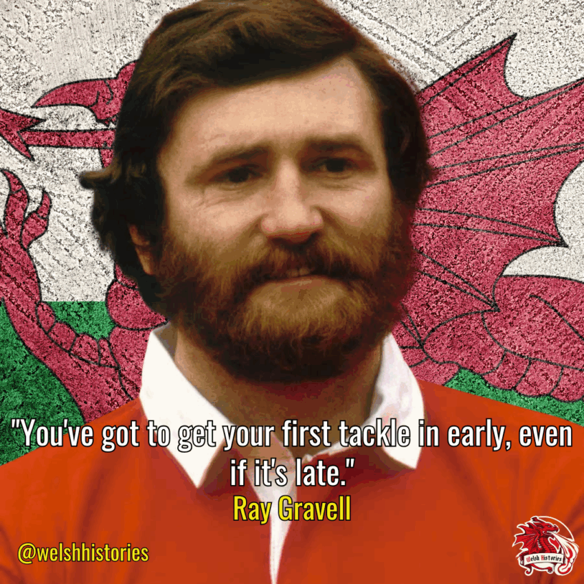Welsh rugby legend, Ray Gravell