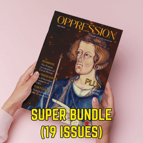 The Cover for the Welsh Histories Magazine Super Bundle