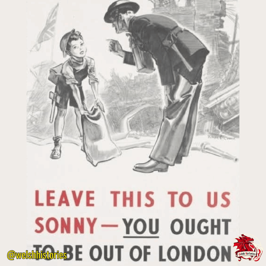 Propaganda Poster for Evacuation
